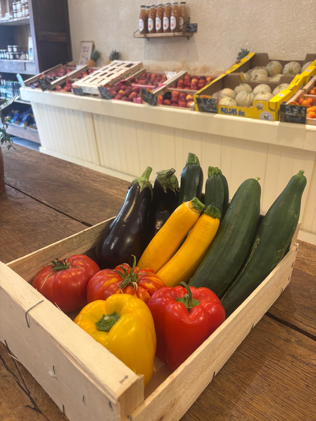 Panier de légumes