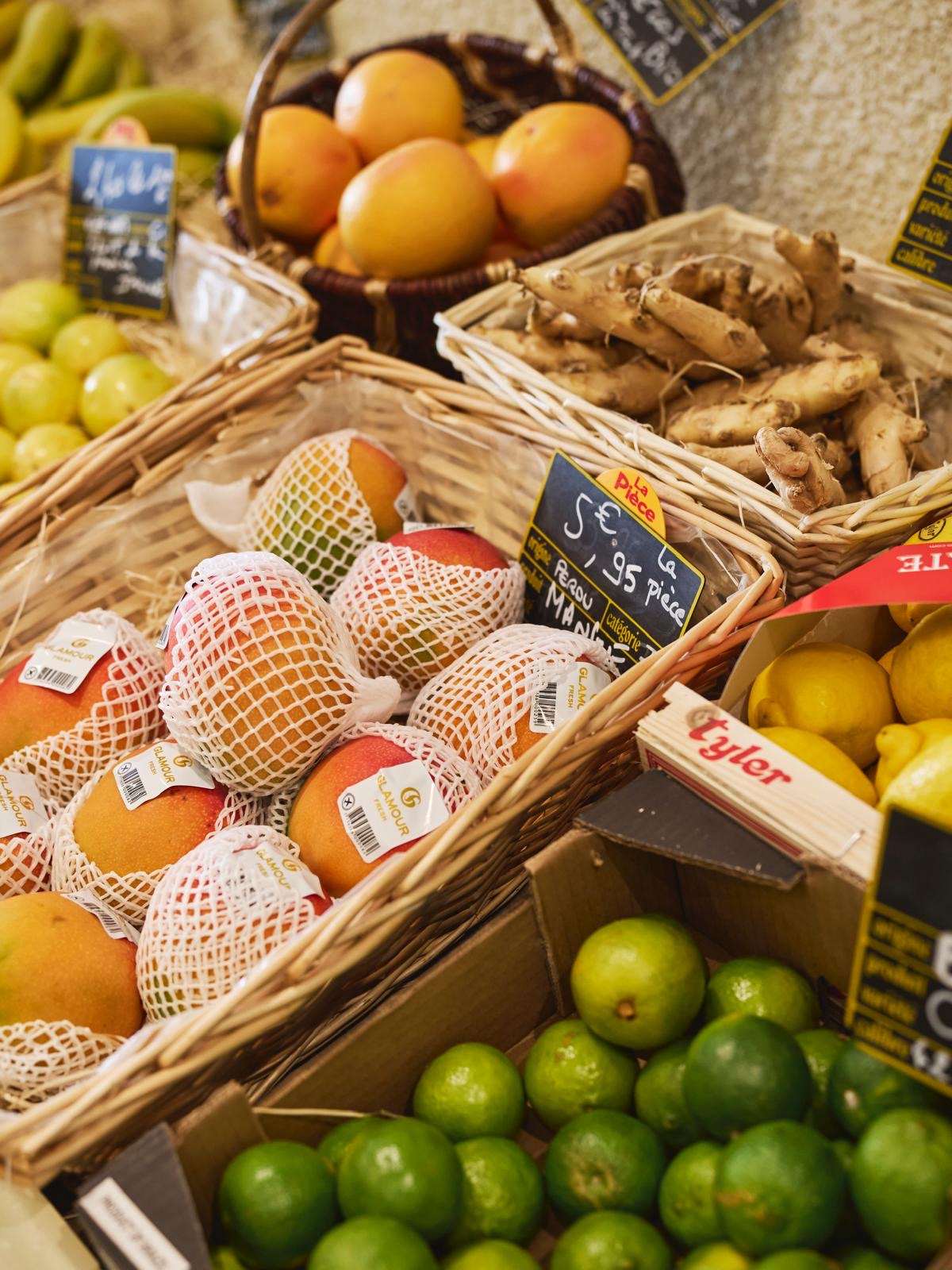 Panier fruits et légumes
